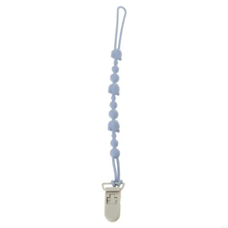 

95ae Bear Pattern Baby Pacifier Chain Safe & Bless без запаха зажигатель пасы держатель Pacifier