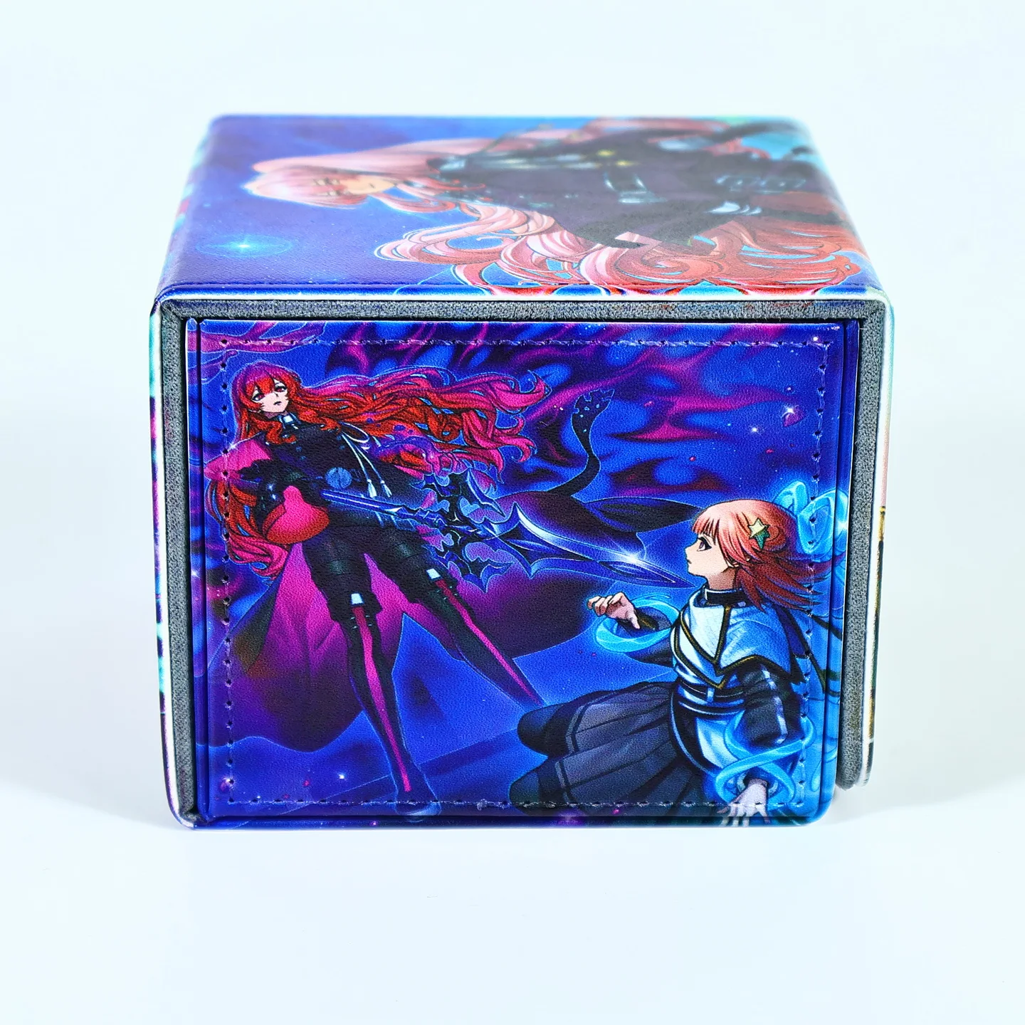 ديي ذاتية الصنع يو غي أوه! صندوق تخزين بطاقات Exosister Ygo Exosister Elis صندوق حماية بطاقات مجموعة جلدية هدية بطاقة الرسوم المتحركة #6