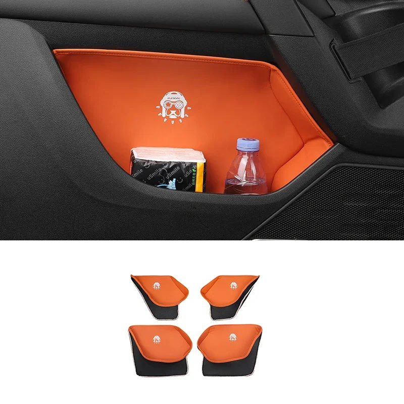 

For Great Wall Haval Dargo 2022 2023 Car Door Side Storage Box Interior Door Armrest Organizer Tray Car Decoration Accessories