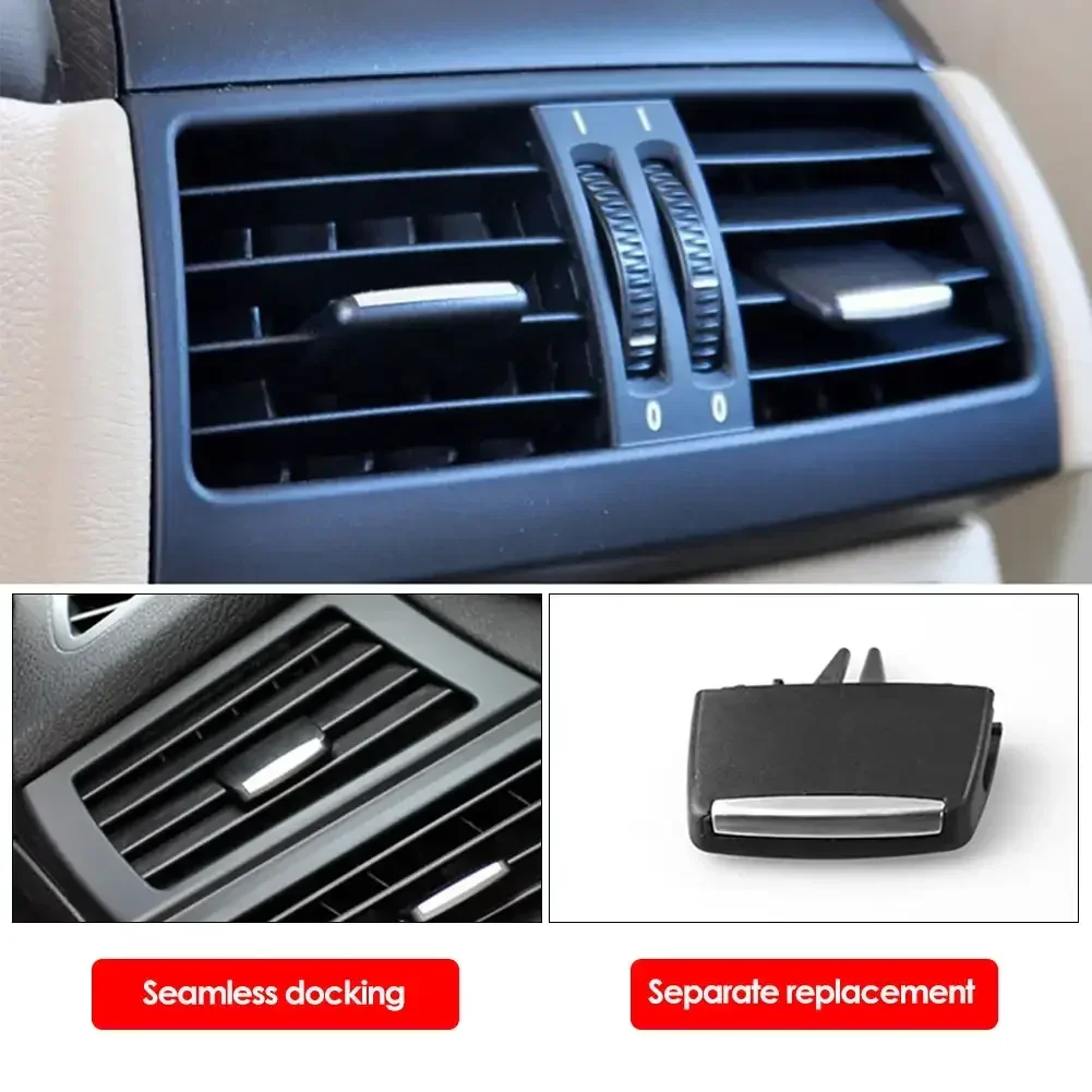 1pc Car Interior Accessories Front / Rear Center A/C Air Conditioning Vent Outlet Tab Clip Repair Kit for BMW X5 E70 X6 E71