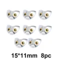 15mm 11mm silver