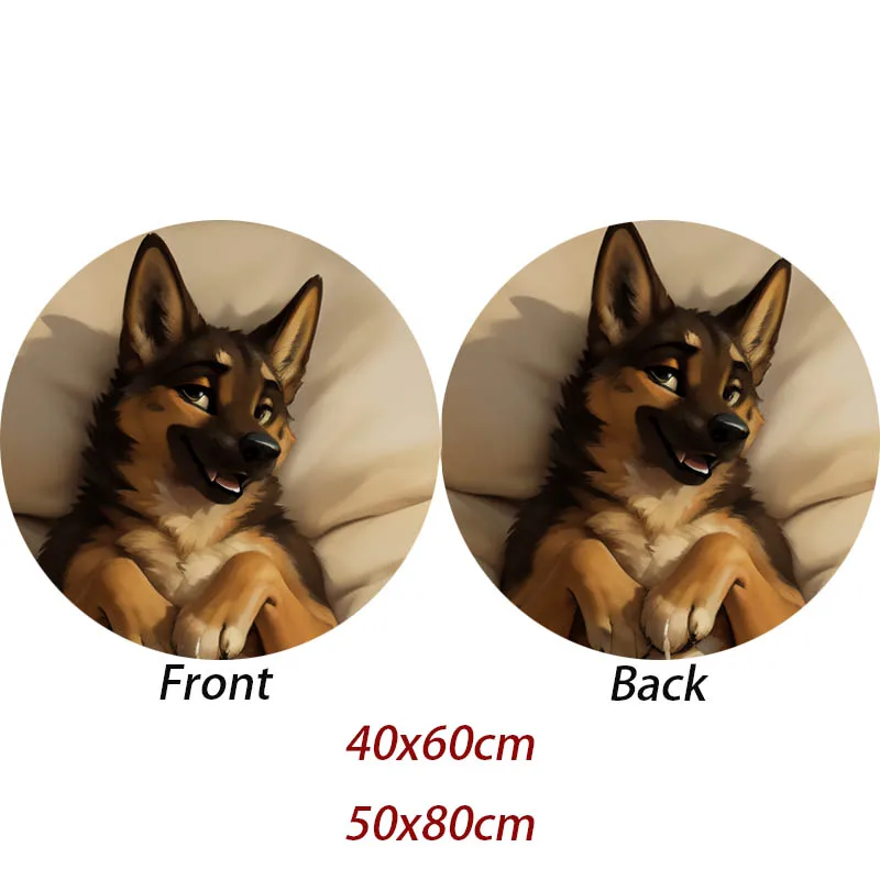 Dakimakura Anime Pillow Case dogss Nsfw Half Body Cartoon Pillowcase Double Side Print Gifts