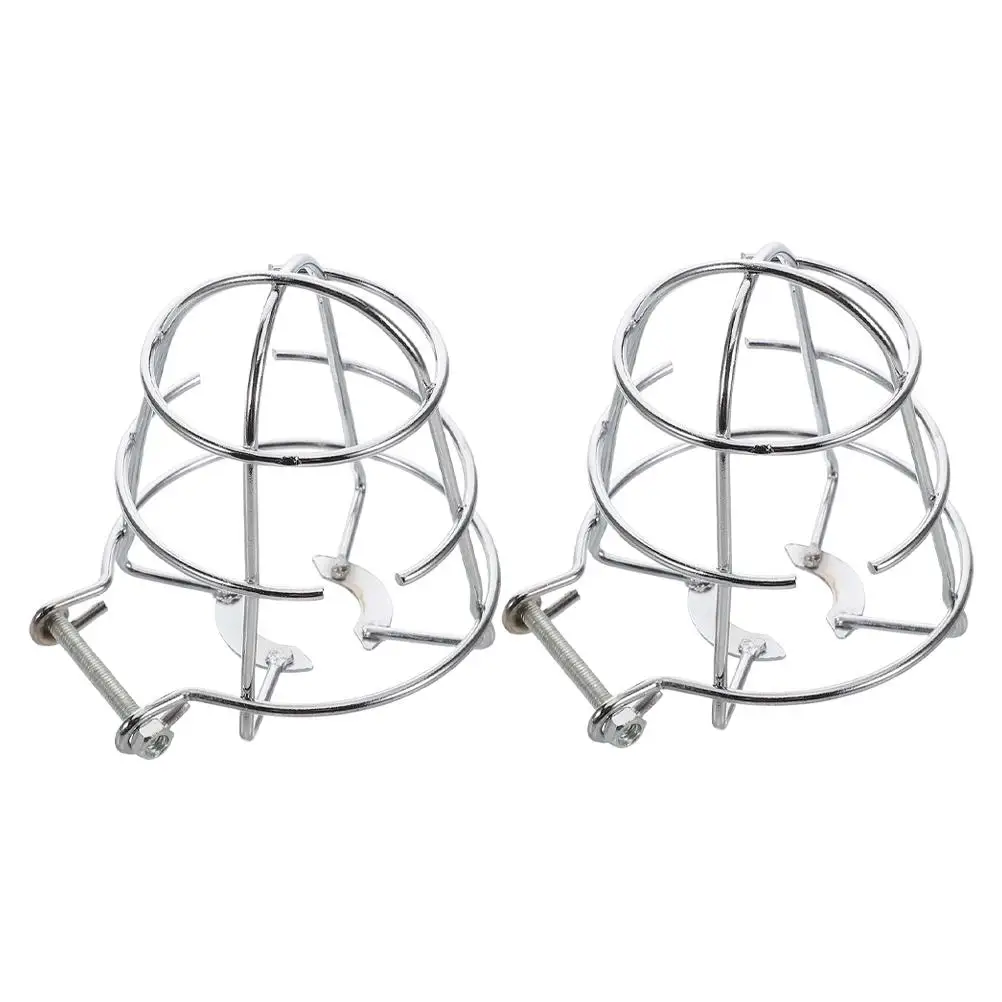 2pcs Fire Sprinkler Head Rack Guard Protector Cover Compact Design Easy Installation sprinkler splash shield sprinkler