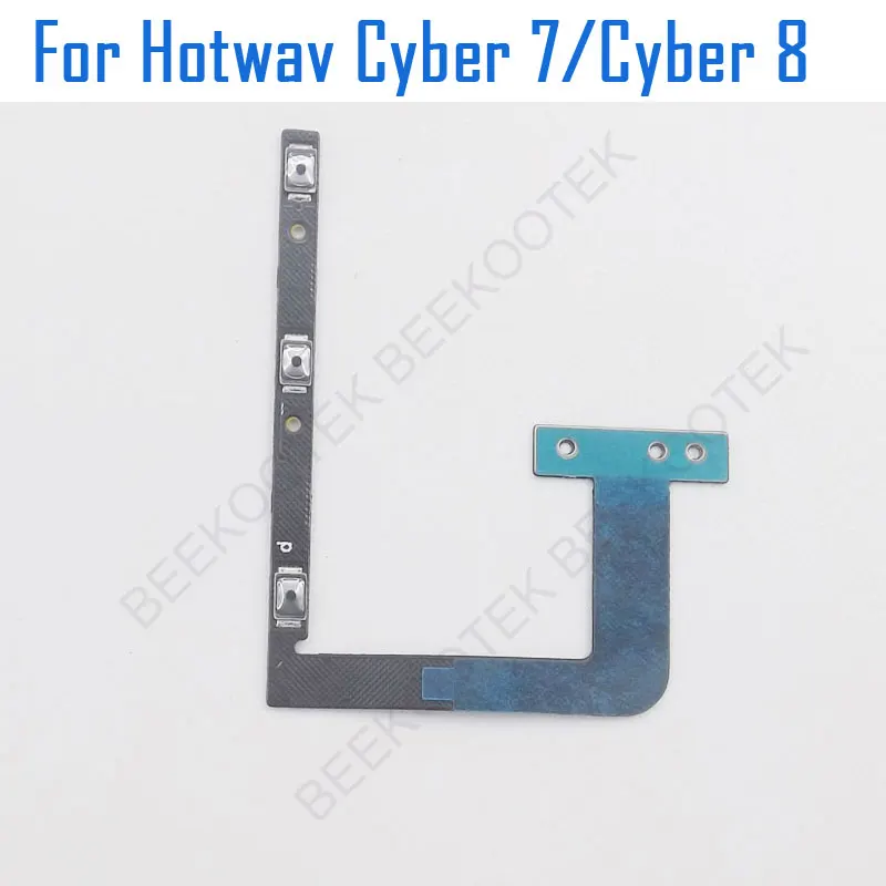 الأصلي HOTWAV سايبر 9 برو سايبر 8 تشغيل/إيقاف + حجم FPC مفتاح أعلى/أسفل زر الكابلات المرنة FPC ل HOTWAV سايبر 7 هاتف ذكي