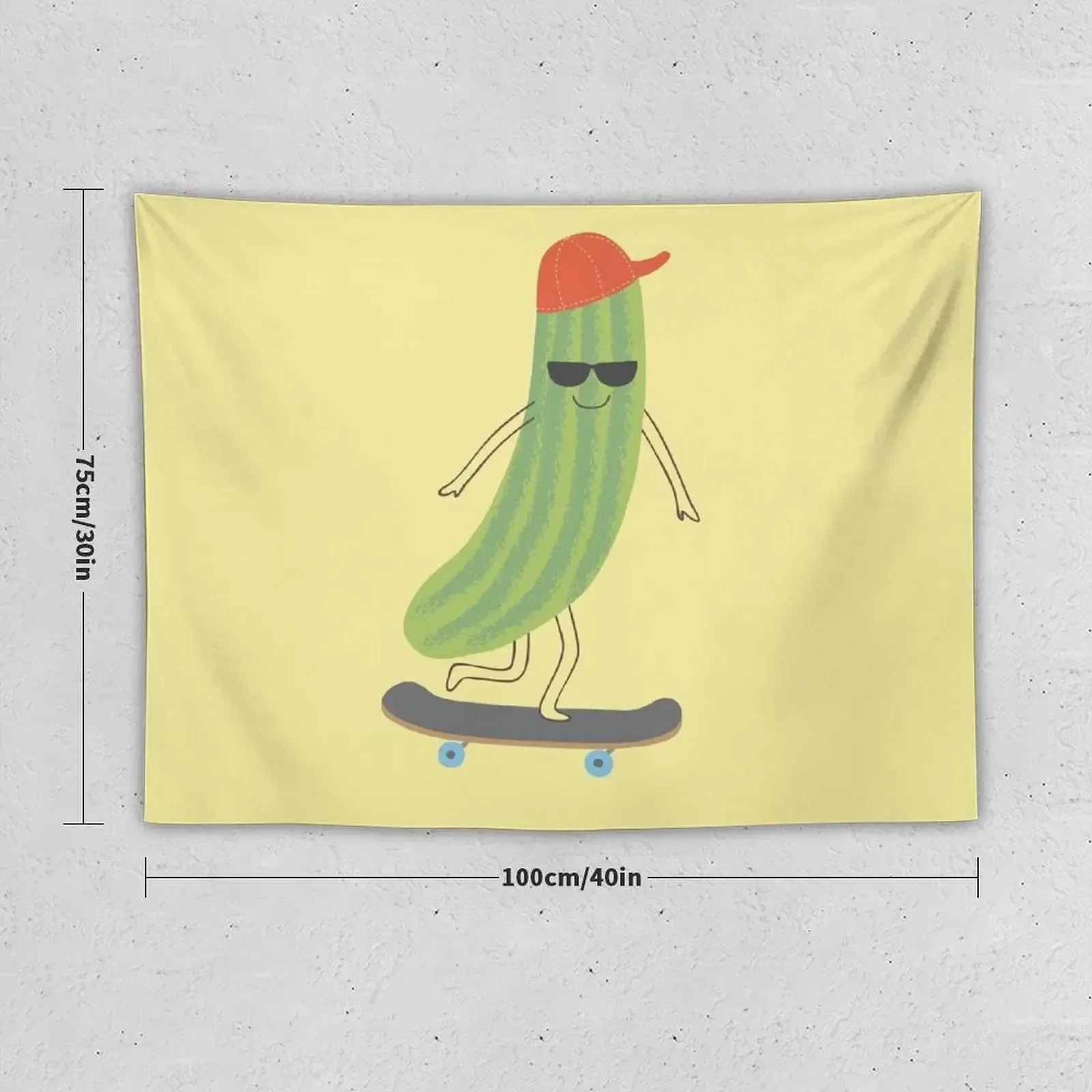 cool as a cucumber Tapestry Bedroom Decorations Carpet Wall Home Decor Accessories Tapestry