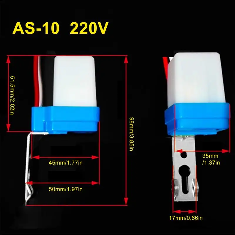 NEW Twilight Switches 220V Twilight Sensor Light Sensor Switches Automatic On Off Photocell Street Lamp Light Switche Controller
