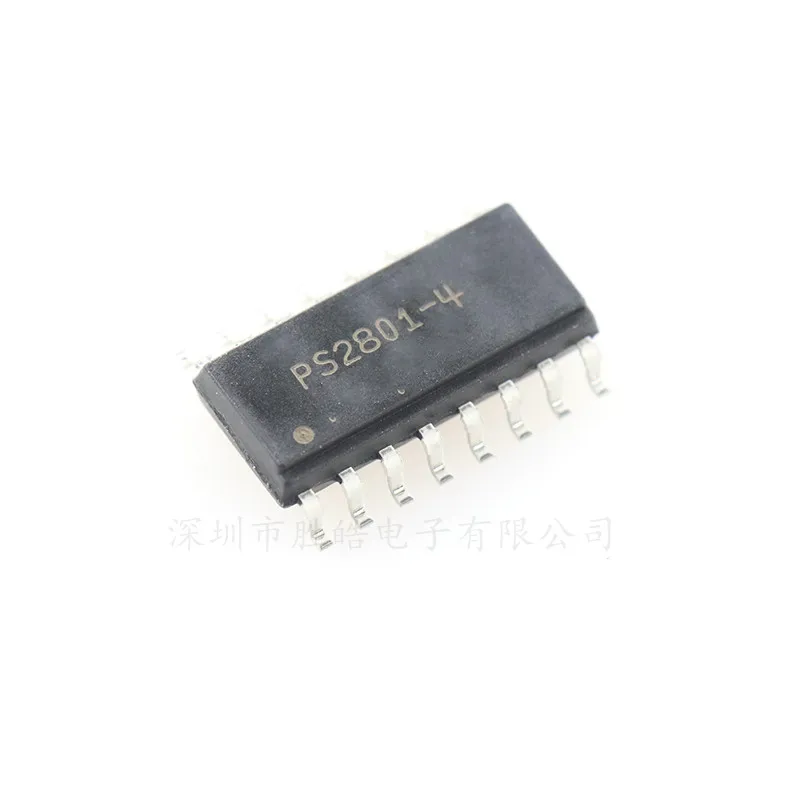 (5PCS)  PS2801-4-F3-A  PS2801-4  SOP-16   F3-A  NEW  IC  CHIPSET