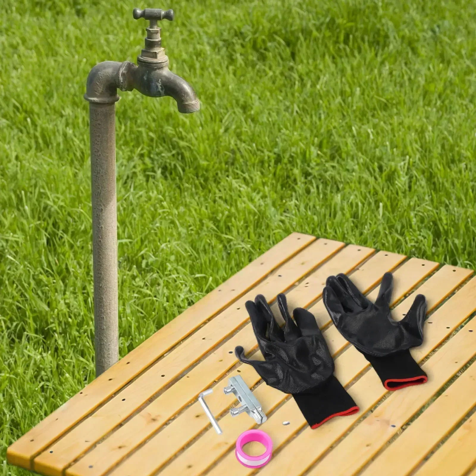 Accessory Faucet Angle Valve Tool Wide Application In Repairs Auxiliary Wrenches Included Efficient Installation And Disassembly