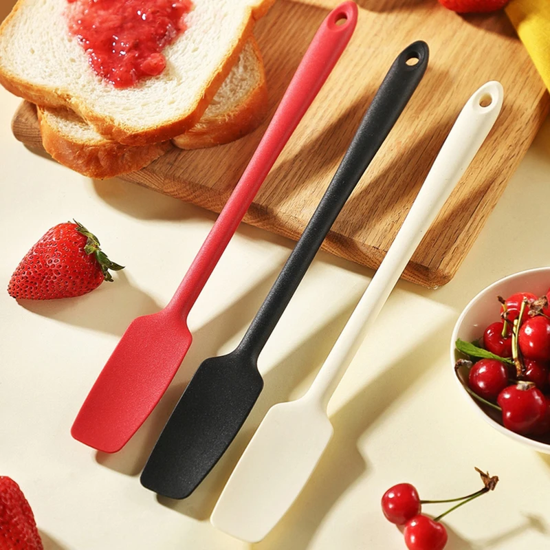 For Jar Peanut Butter Jelly Chocolate Spreader Mixing Scraper Silicone Jar Spatula Multi Purpose Spreader