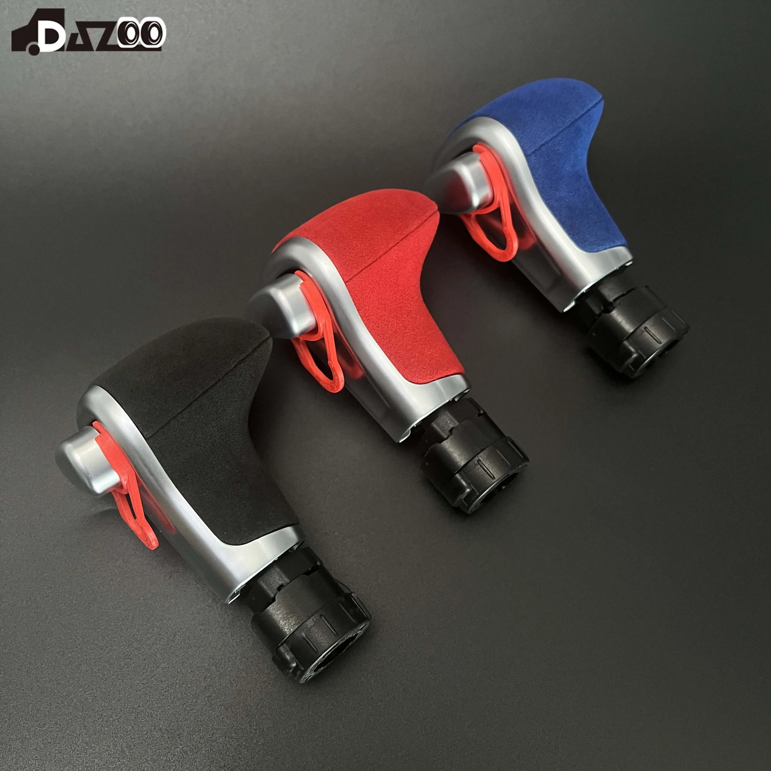 Schaltknauf aus Wildleder für AUDI Q7 Q5 A3 A4 A5 A6 A7 C6 C7 4G1 713 139 4G1713139 Autozubehör – Detail 1