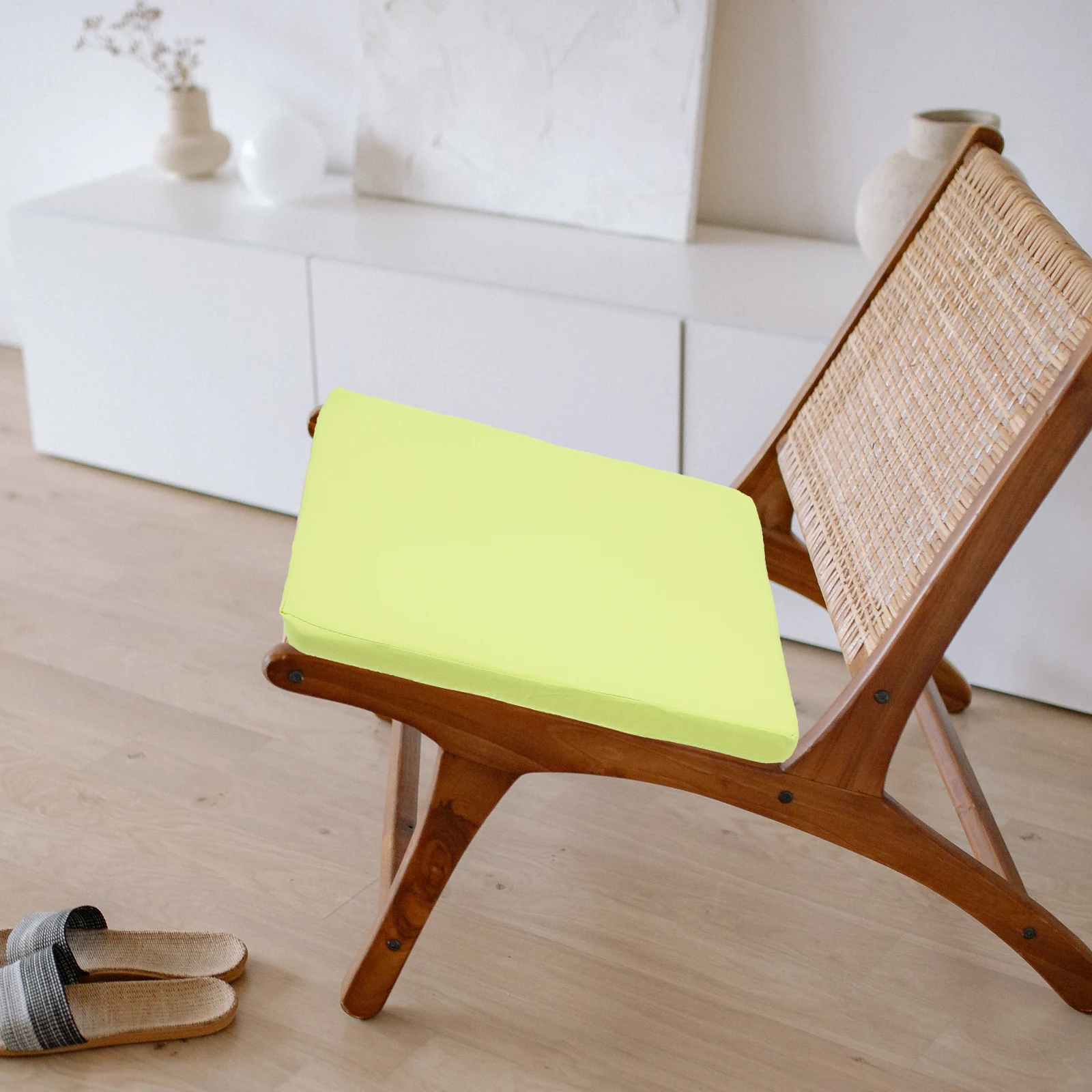 

Waterproof Stool Cushion Square Seat Cushion Portable Butt Pillow Household Home Accessory Comfortable Office Supply Hip Support