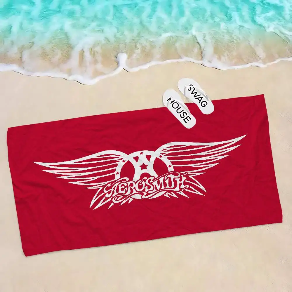 Classic Rock Band A-Aerosmith Microfiber Beach Towel Absorbent Quick Dry Soft Yoga Swimming Resort Mountain Climbing Towel