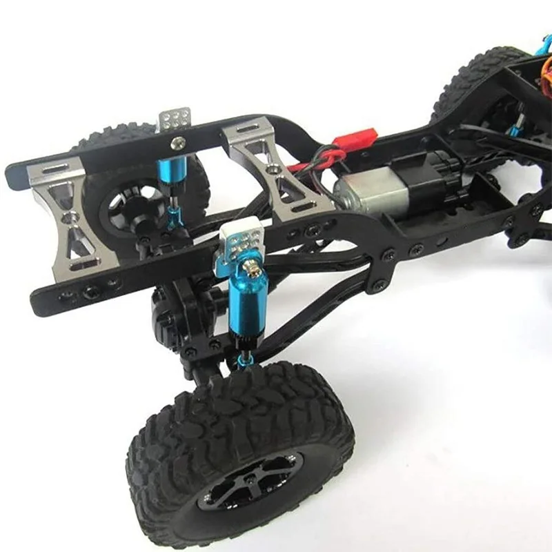 Lo-ok 1Set Rc سيارة معدنية توجيه سيرفو مستودع ثابت تصاعد قوس ل B14 B24 C14 C24 B16 B36 Mn D90 D91 ، أسود