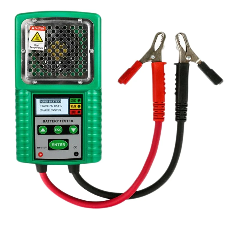 DY226A 3 In 1 Car Battery Tester, Traction DC Auto Power Load Starting Charge CCA Test With Storage Capacity Led Display