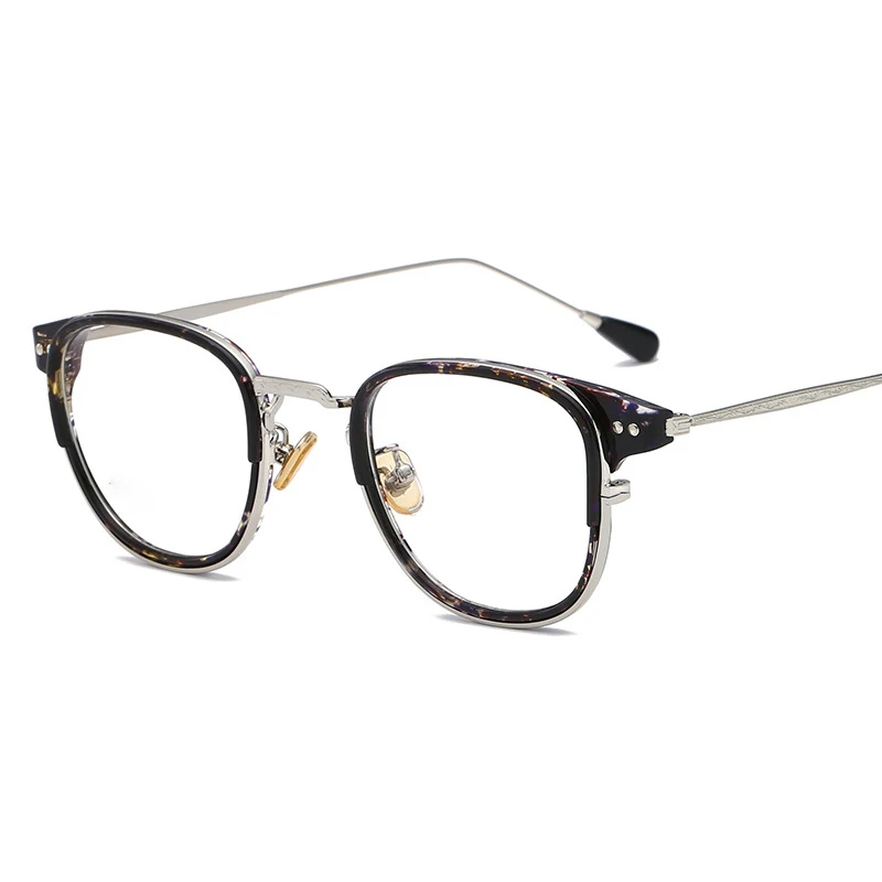 

Vazrobe Black Myopia Glasses Men Women Small Eyeglasses Frame Male 0 -150 200 Square Spectacles Photochromic Vintage Curved Leg