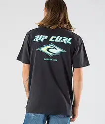 rip shirt curl skateboard skateboard Custom Men White T Shirt Tee 2020 fashion t shirt cheap tee 2023 hot tees Black Size S 4XL