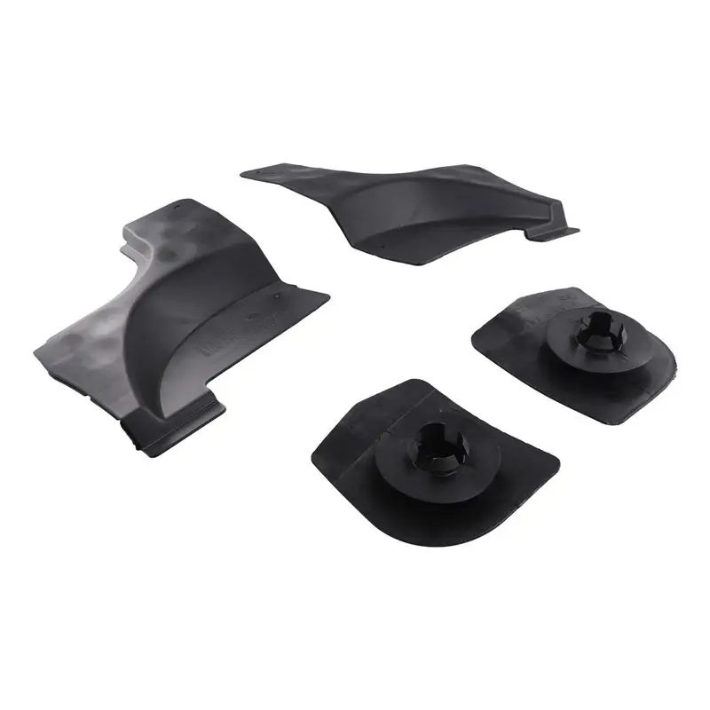 New 4PCS 3C0825271 3C0825272 3C0825961 3C0825962 Outsole Guard Plate Cover Plate Blank Cover For PASSAT B6 B7 CC Magotan