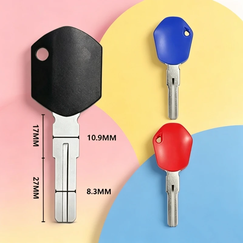 1/3pcs Blank Key Uncut Blade for KTM 1050 RC8R 1190 RC8 R 1290 SUPER DUKE ADV Adventure Motorcycle Replacement Key
