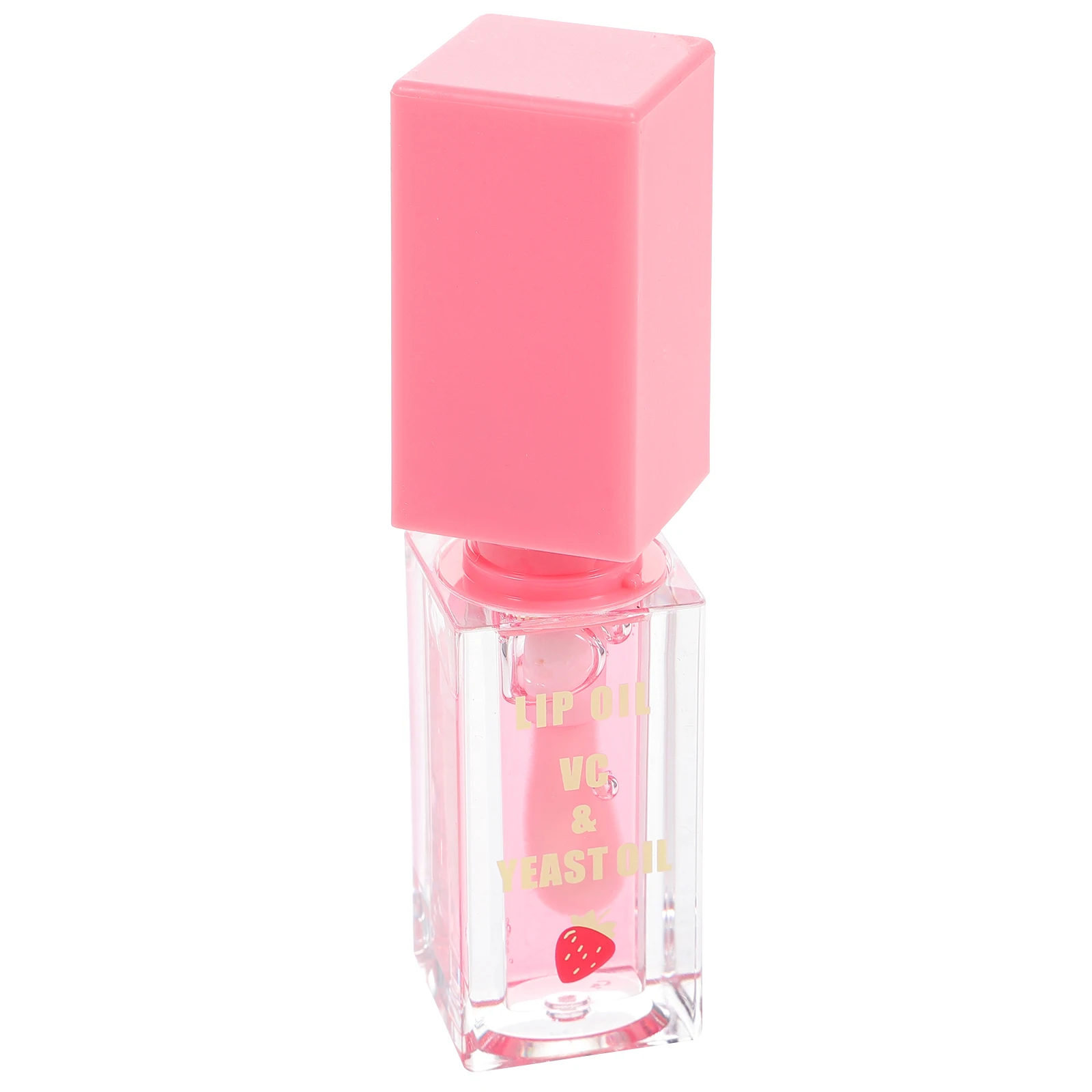 フルーティーリップグロスプラスチック保湿液体口紅鏡面ガール化粧品イチゴ風味ロングウェア