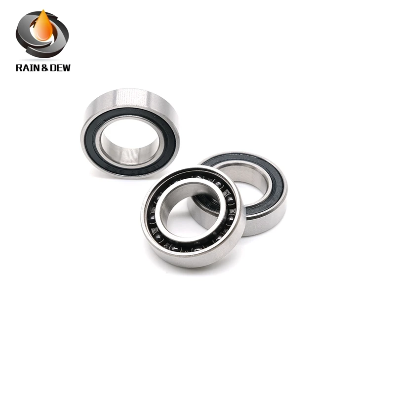2Pcs 16100 2RS CB Ceramic Ball Bearings 6000 2RS Hybrid Ceramic Bearing ABEC-7 Bicycle Bottom Parts 10x28x8 mm view 3