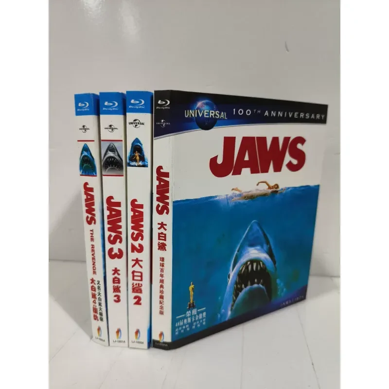 Great White Shark 1-4 Blu-ray Discs Boxed Collector's Edition Brand New Unopened High Definition Image Quality Support