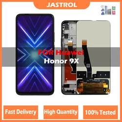 6.59‘’ Original For Huawei Honor 9X Global Premium LCD Display Touch Screen 10 touch Digitizer Assembly With Frame STK-LX1 lcd