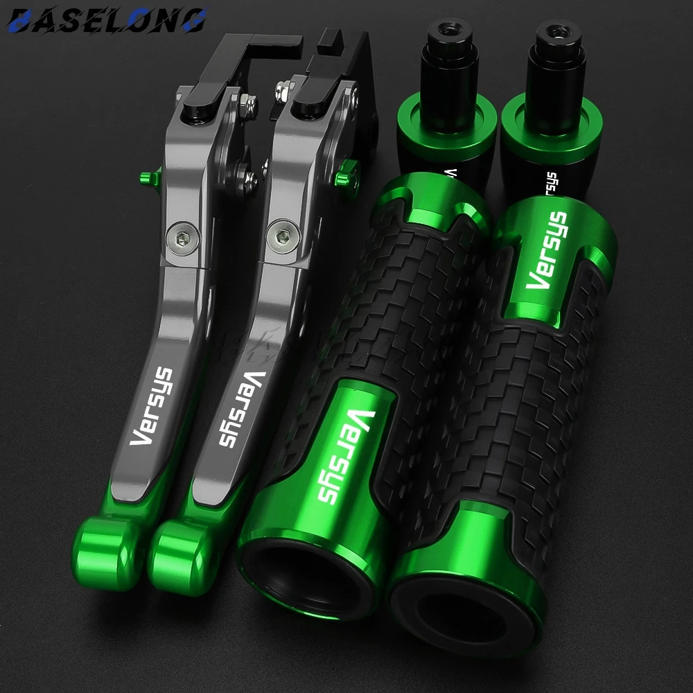 For Kawasaki VERSYS300X Versys 300X 2008 2009 2010 - 2019 Motorcycle Accessories Clutch Brake Levers Handle Bar End Grips Caps