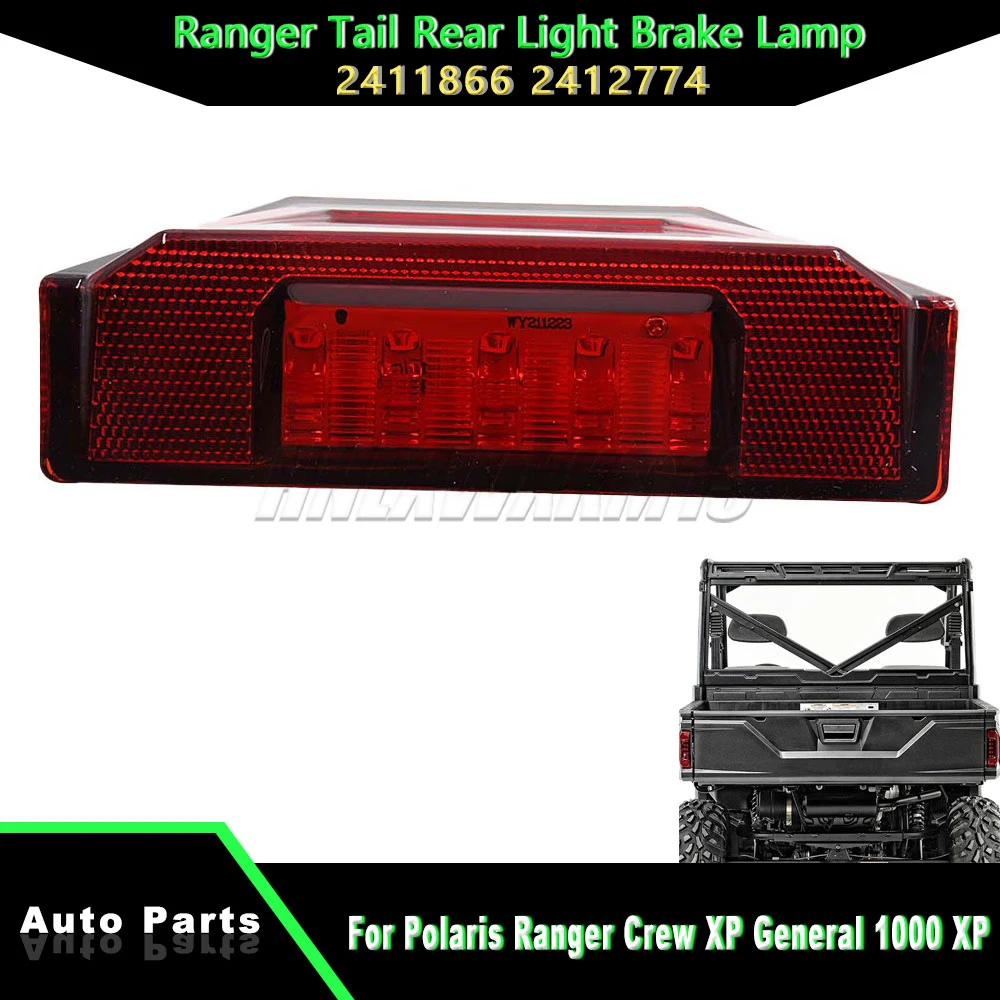 2411866 2412774 Taillight Brake Lamp For Polaris Ranger Crew XP General 1000 XP PREM Diesel HST 2013-2020 Ranger Tail Rear Light