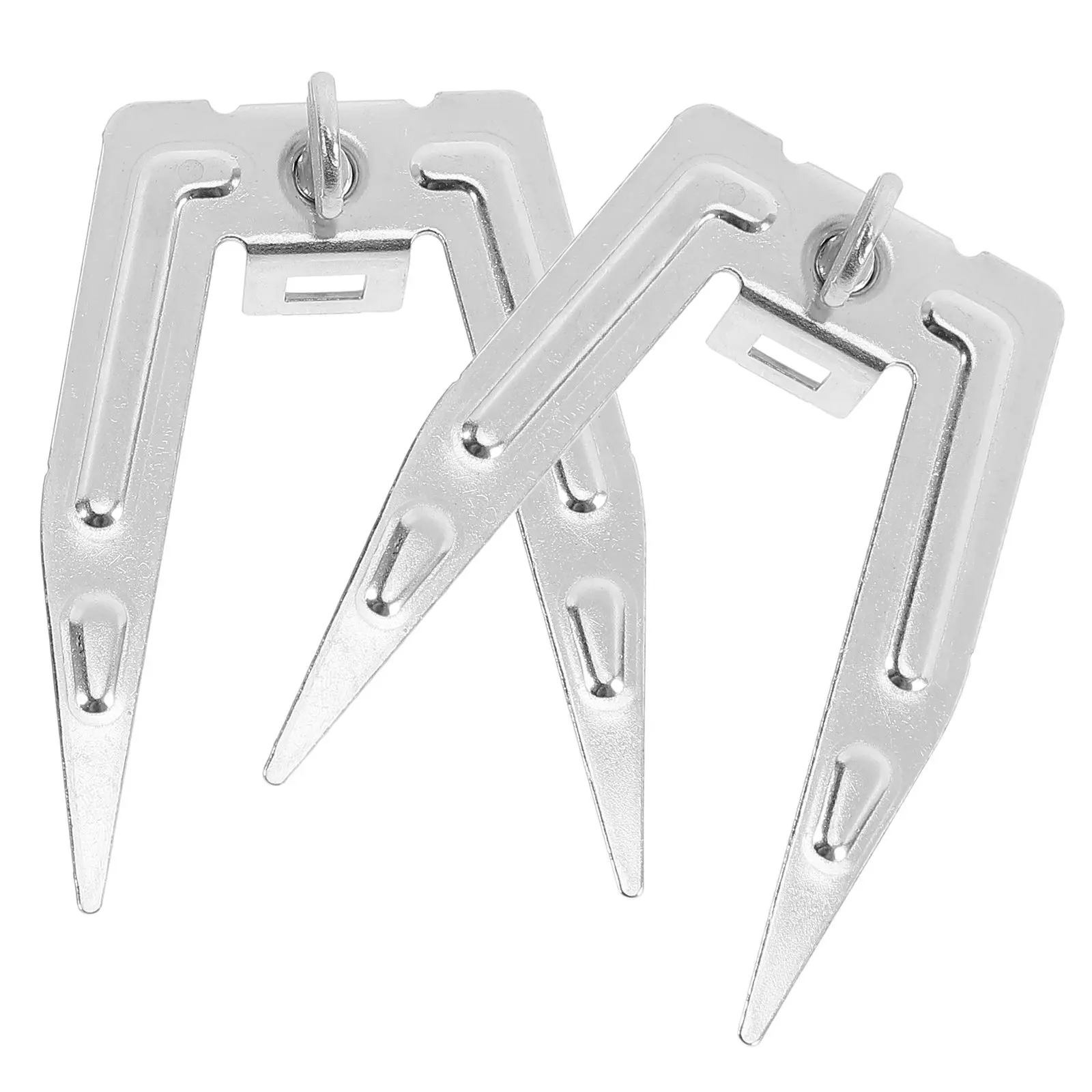 Stainless Steel Roast Chicken Fork Set – 2pcs BBQ Grill Fork for Oven, Air Fryer & Kitchen Cooking