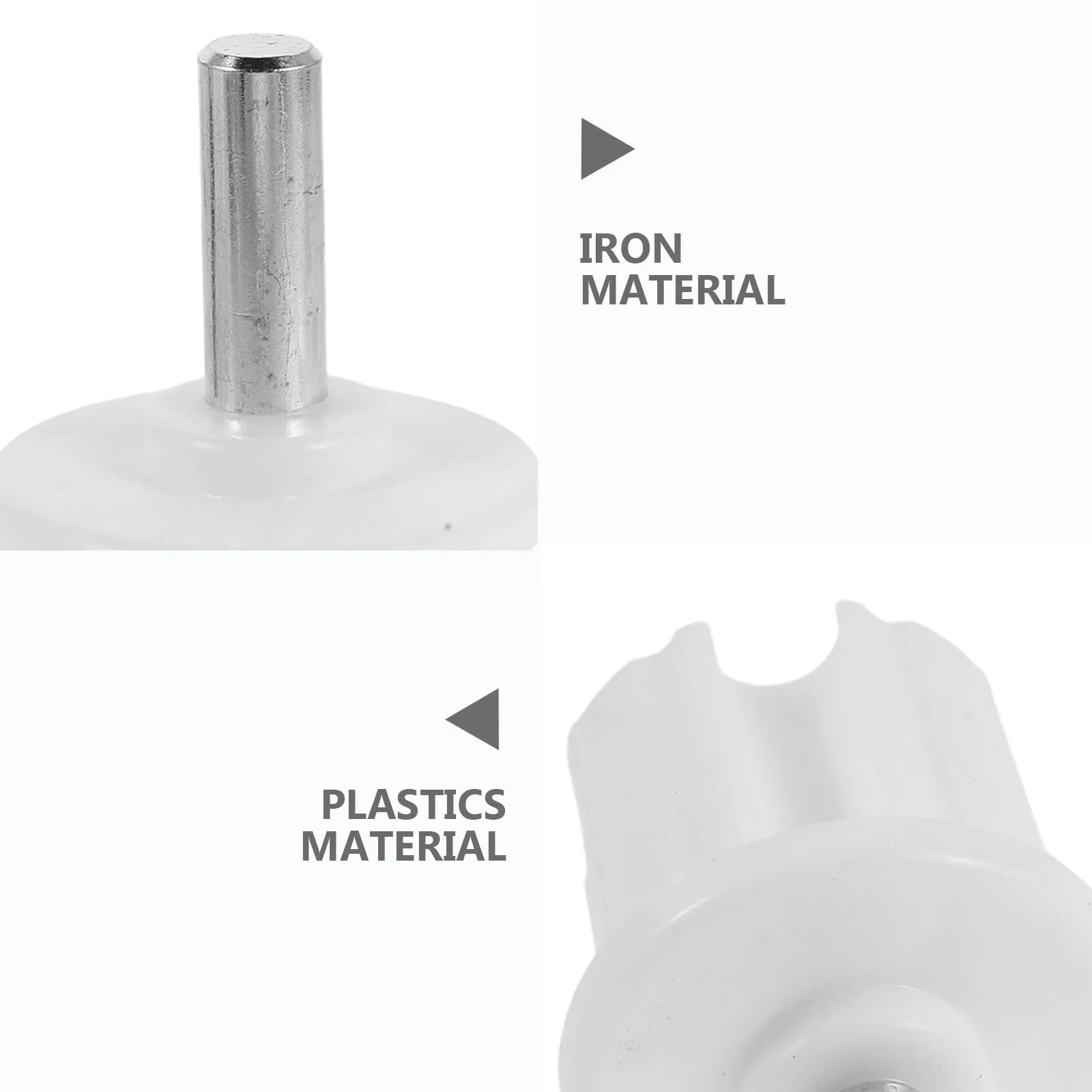 2Pcs Shade Canopy Tube Adapter Robust Awning End Cap Replacement 60Mm Joints Square Round Shaft Patio Garden Marquee Tent