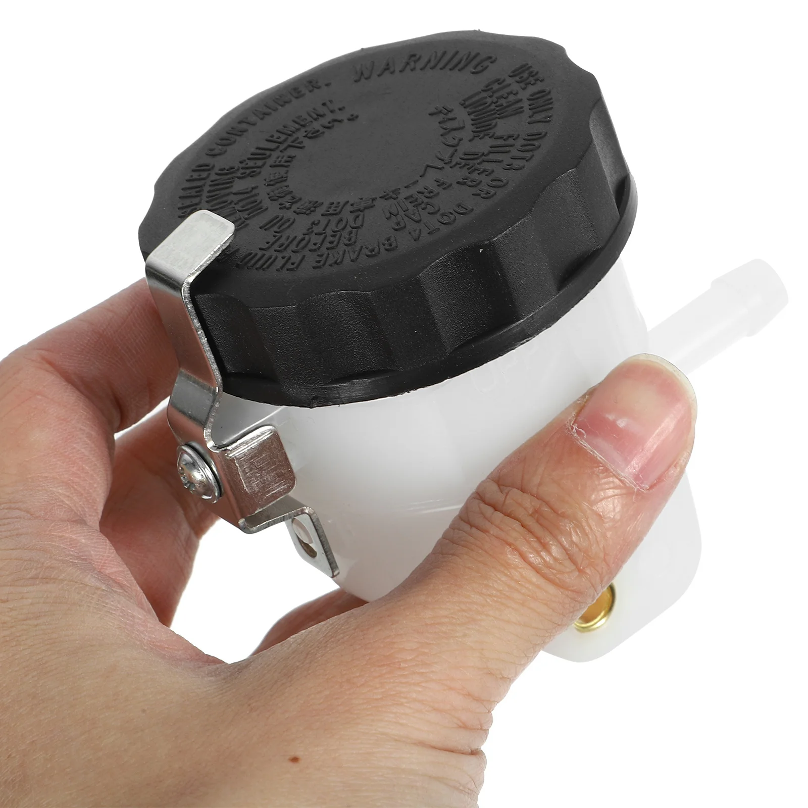 

Motorcycle Front Brake Reservoir Oil Cup Precision Machined Brake Pump Fluid Cylinder Fluid Reservoir