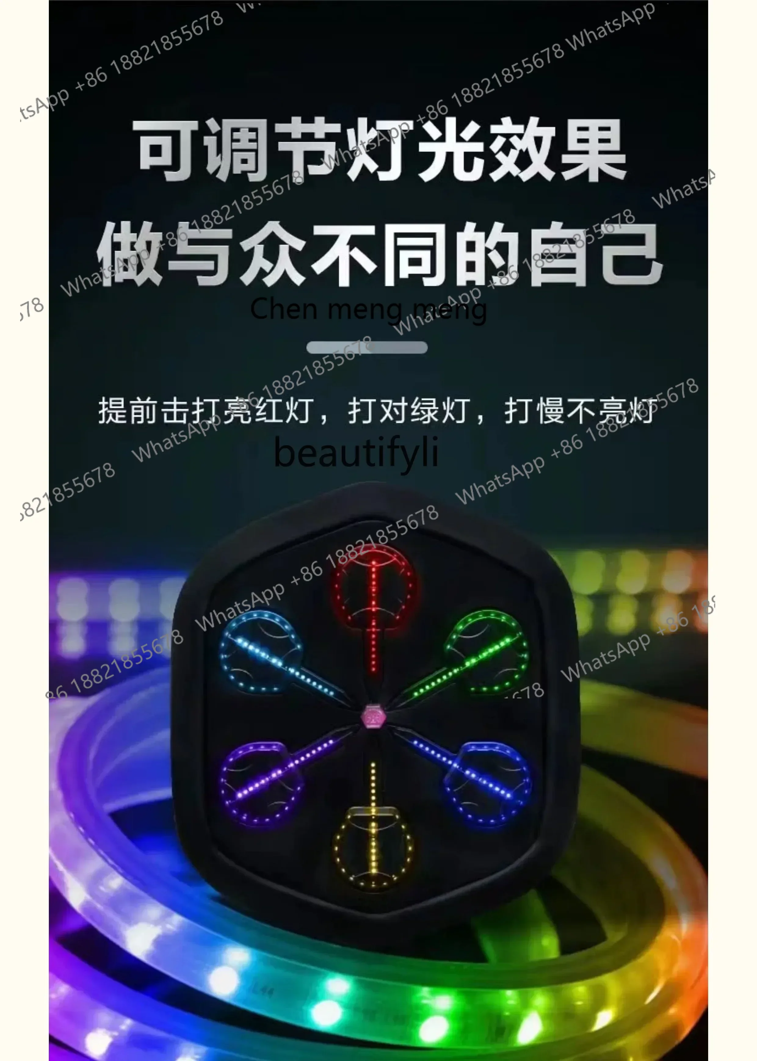 XzzMusic – cible de boxe intelligente, Machine de boxe, cible murale, suspension sans poinçon