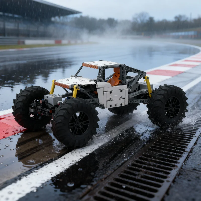 773pcs MOC Rock Crawler Moon Buggy Technical Model Building Blocks Construction Toy Christmas Gift Education DIY Kids Brick