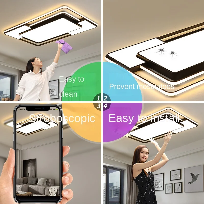 Upgrade Your Living Space with Modern LED Ceiling Light - Stylish and Sophisticated Design light fixtures for celling led lights