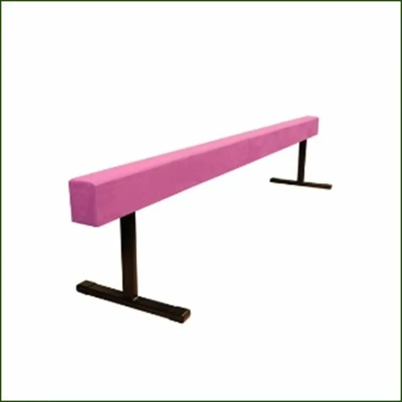 Wood Aluminium Height Adjustable Training Balance Beam Gymnastics Beam for Club