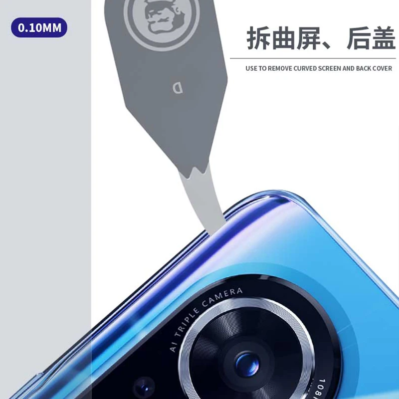 5 in 1 High toughness Thin opening picks Stainless steel pry set Mobile Phone tablet iphone ipad LCD screen opening tool