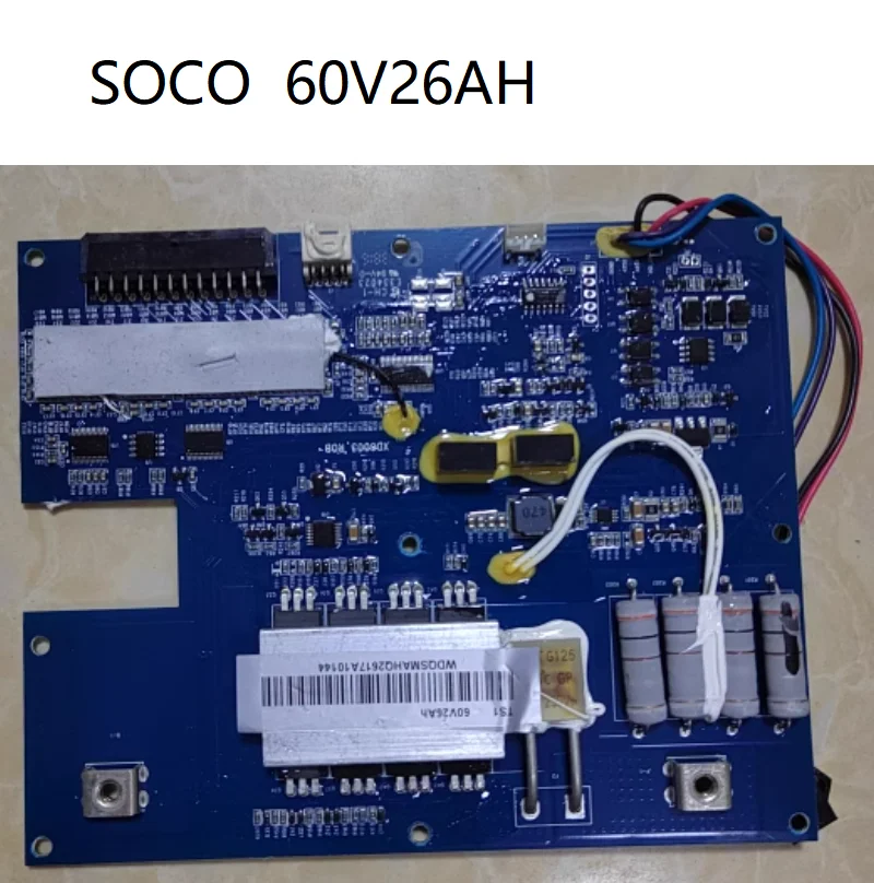 Dla SOCO CU DU TC TS Oryginalny BMS 17S 50A Smart Board Akumulator do motocykli elektrycznych Obsługa aplikacji Bluetooth