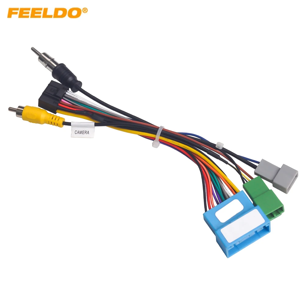 Car 16pin Power Cord Wiring Harness Adapter For Suzuki Swift 2006+ Installation Head Unit