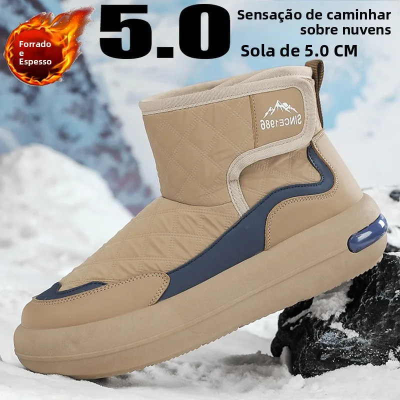bottes-d'hiver-epaisses-et-chaudes-pour-hommes-antiderapantes-decontractees-a-la-mode-doublees-de-polaire-impermeables-mi-hautes