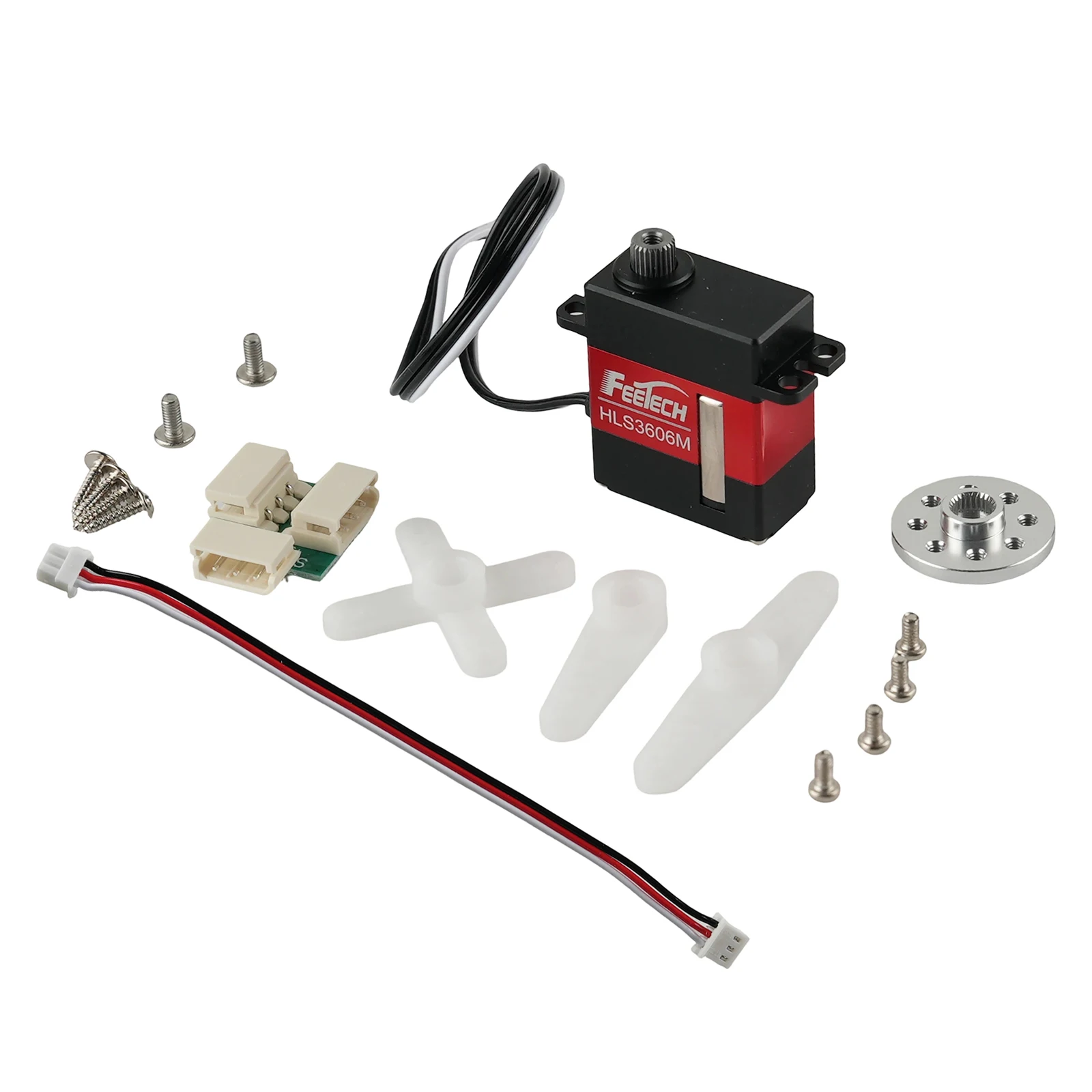 

HL-3606-C001 6KG Torque 360° Continuous Rotation Servo Metal Gear Hollow Cup Motor TTL Bus