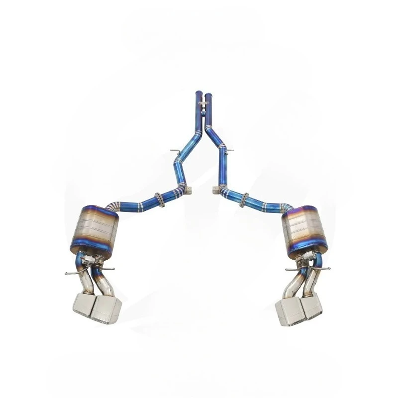 YT Performance Exhaust System Sport Race Valved Catback Muffler with Remote Control for CLS63