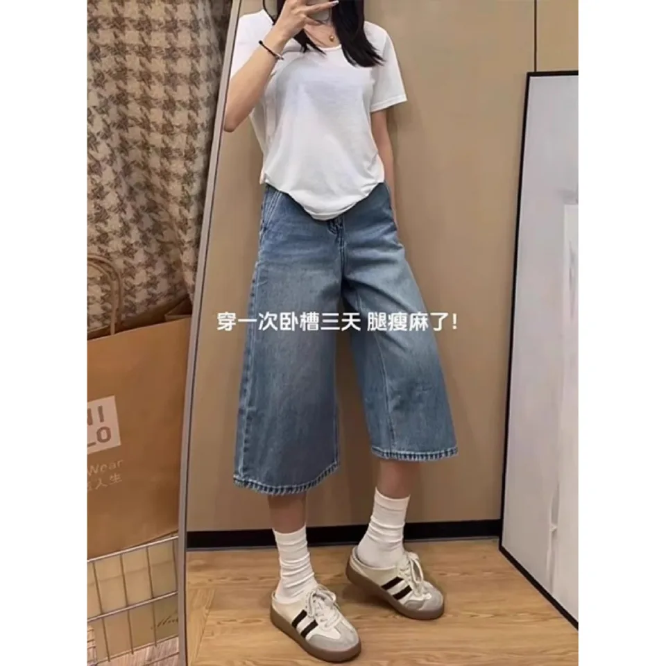 Wide Leg Pants Woman Stretch Womens Winter Plush Fleece-Lined Baggy-Fit Urban Modern Lining Cozy Patchwork Relaxed Trousers 2025