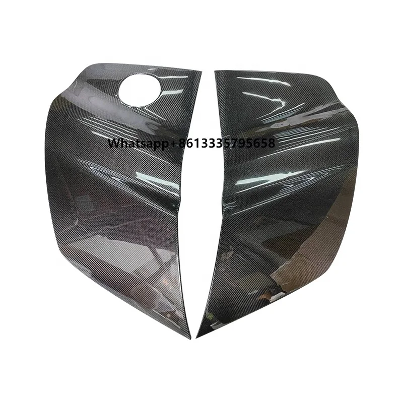 

Vros Style Dry Carbon Fiber Side Fender Vent Trim Side Plate for R8 2008-2015 Rear Fender Side Vents