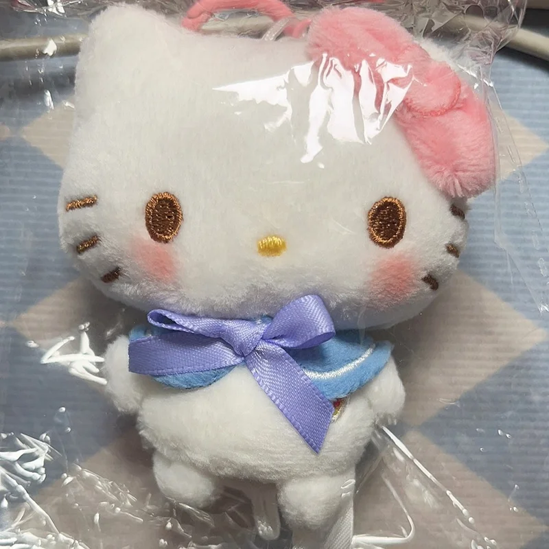 かわいいハローキティ限定版ウェアラブル指輪ぬいぐるみ吊り下げアイテム漫画人形キーホルダーバックパックぬいぐるみ吊り下げアイテムギフト