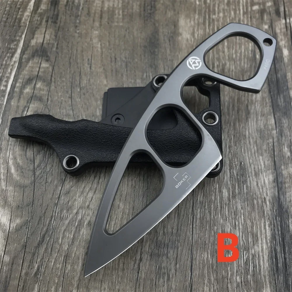 Pocket Knife Boker D2 Bearing Folding Knife 440C Blade Aluminum Alloy Handles Outdoor Tactical Knife Camping Hunting EDC Tools