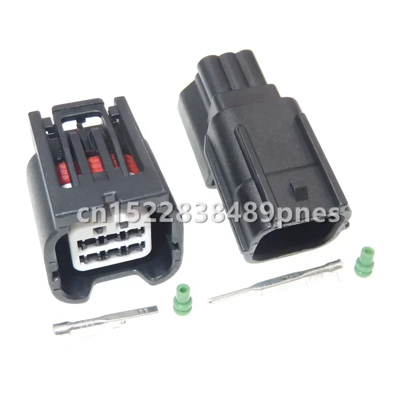 6 Pole Waterproof Electrical Wiring Harness Socket Automotive Reversing Radar Plug 7282-2764-30 7283-2764-30 For Honda