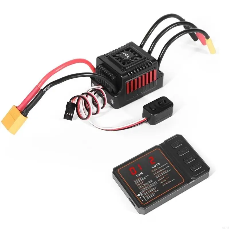 

A Set of Brushless Esc Remote Control Car Tool for 1/10 Remote Control Toy ProgrammingCar Brushless Esc