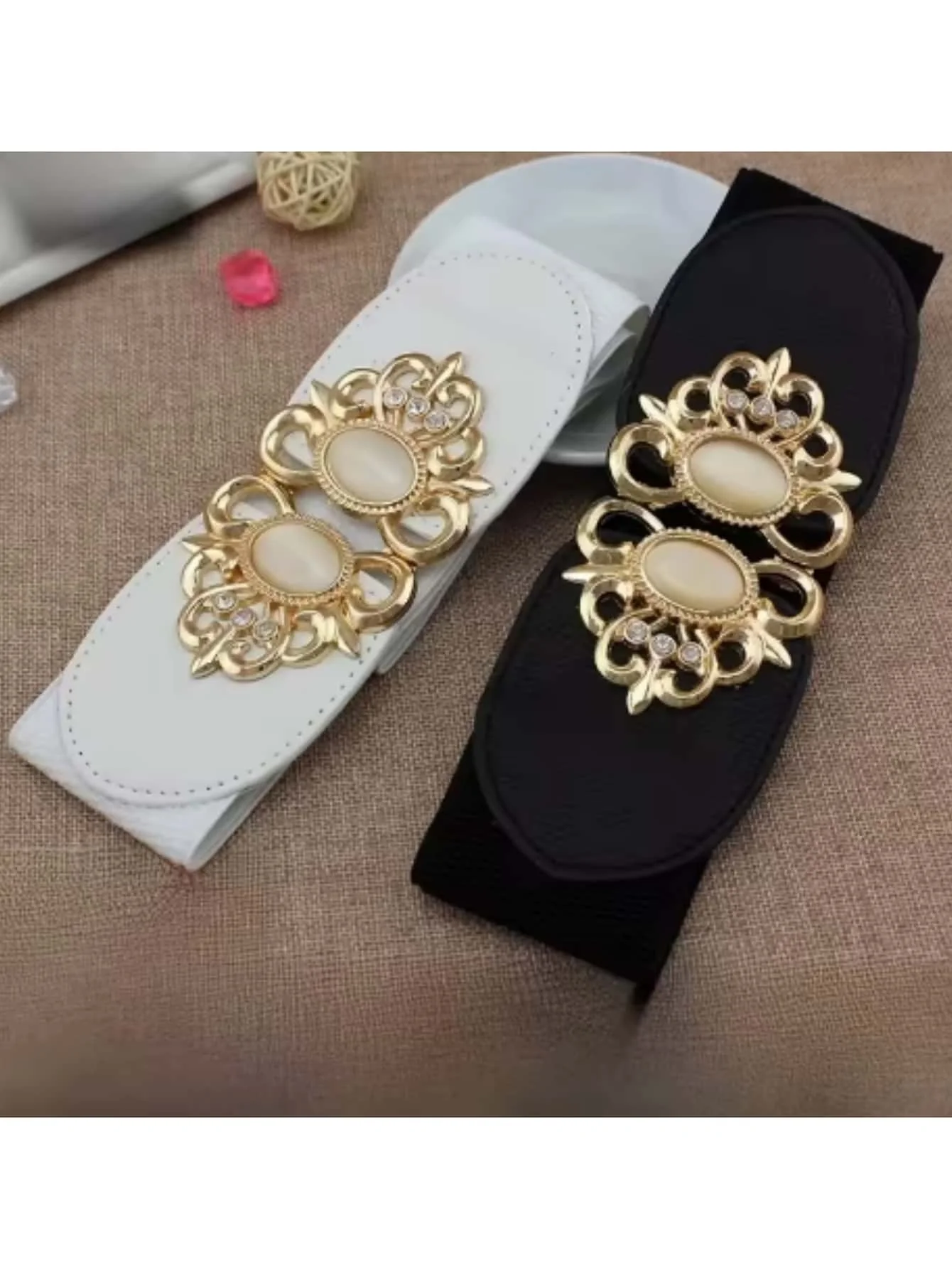 제조업체 도매 패션 여성용 탄력 있는 와이드 벨트 다운 재킷 캐주얼 탄력 벨트 스웨터 K-스타일 장식 벨트