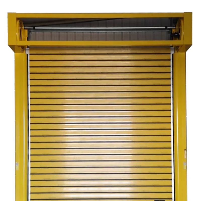 Practical design guard against theft automatic fast roll outdoor door rolling shutter gate