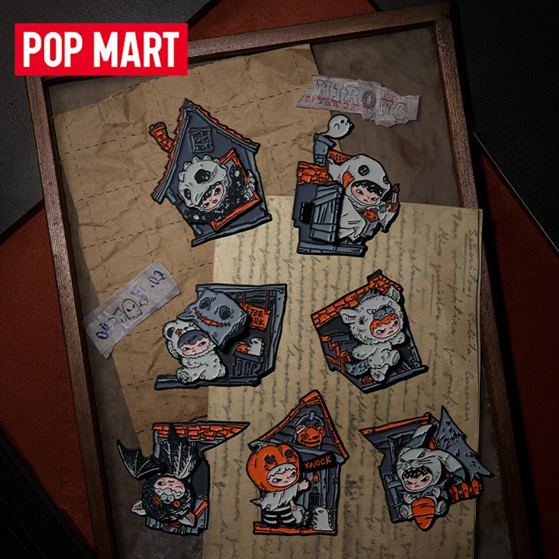 POPMART Hirono AFTER DARK Series Fridge Magnet Genuine Blind Box Toys Mystery Box Doll Guess Bag Cute Anime Action Figure Gifts view 5